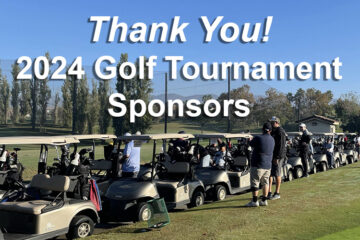 Thank You 2024 Golf Tournament Sponsors