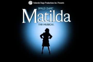 Matilda theatrical promotion graphic