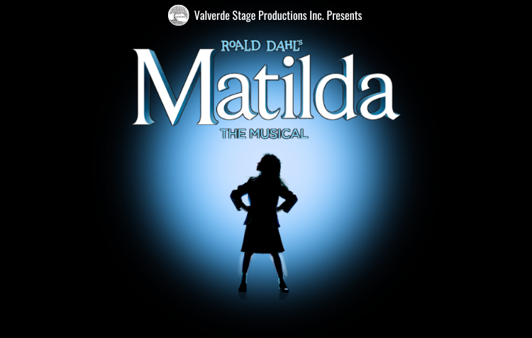 Matilda theatrical promotion graphic
